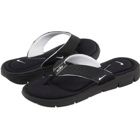 memory foam flip flops